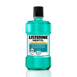 Listerine Enjuague Bucal Mentol, 595 ml