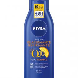 NIVEA - Body Milk Reafirmante Q10 Plus Vitamina C Para Piel Seca