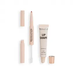Revolution - Set de labios Lip Shape - Warm Nude