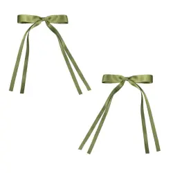 Soho - Pasadores Para El Pelo Con Lazo Isa Pinzas y horquillas 2 pieces Marrón claro unisex