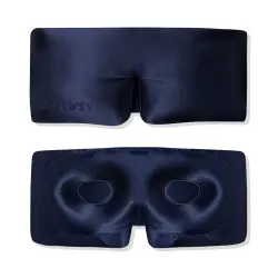 Antifaz de Seda Protección de Pestañas Midnight Blue Drowsy