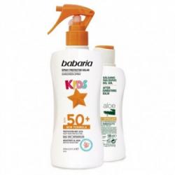 Babaria Pack Babaria Spray Protector Solar Kids SPF50, 300 ml