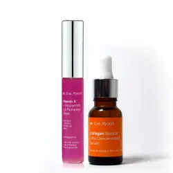 Dúo potenciador de colágeno Set de tratamiento facial