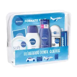 Estuche de regalo Formato Viaje & Liposan Neceser Nivea