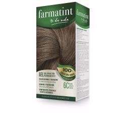 Farmatint Gel coloración permanente #6c-rubio oscuro ceniza 5 u