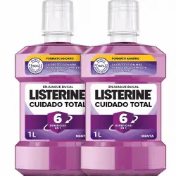 Listerine - Duplo Enjuague bucal Cuidado Total 1000ml