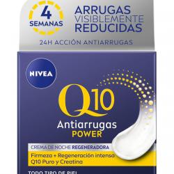 NIVEA - Crema De Noche Q10 Power Anti-arrugas Y Firmeza