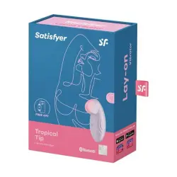 Satisfyer - Vibrador Tropical Tip App Connect - Light Lilac