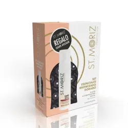 Set Esenciales Bronceado Dorado + Guante 200 ml
