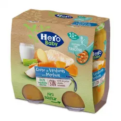 Tarritos Guiso De Verduras Con Merluza