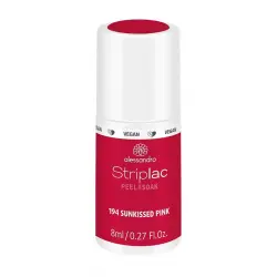 Alessandro - Striplac Peel Or Soak Lacas de uñas 8 ml 194 - SUNKISSED PINK
