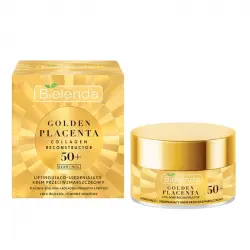 Bielenda - *Golden Placenta* - Crema antiarrugas lifting y reafirmante 50+