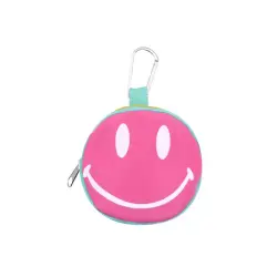 Happy Face Cartera con Mosquetón