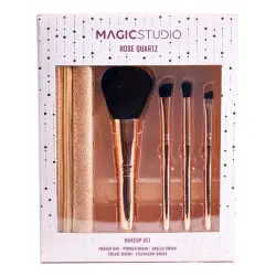 Magic Studio Rose Quartz Brushes Set 1 und Set de brochas