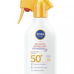 NIVEA - Spray Solar En Pistola Sensitive Antialergias Solares SPF 50+ Sun