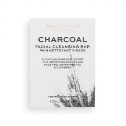 Revolution Skincare - Jabón facial sólido Charcoal Therapy