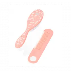 Set Cepillo Y Peine SalmÓn