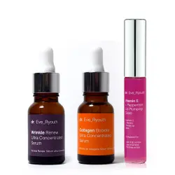 Trío renovador de colágeno Set de tratamiento facial