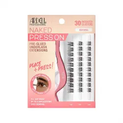 Ardell - Set de pestañas postizas individuales Naked Press On - Natural