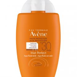 Avène - Crema Solar Facial Solar Mat Perfect Con Color SPF30+ 50 Ml