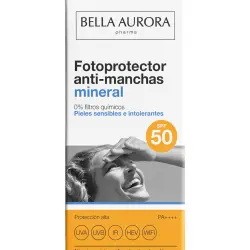 Bella Aurora - Fotoprotector mineral anti-manchas Bella Aurora.