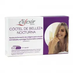 E'lifexir - 30 Cápsulas Coctel Belleza Nocturna Ácido Hialurónico Elifexir Esenciall Elifexir.