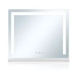 Espejo De Maquillaje UNIQ Sydney Mega Con Panel LED Espejo con luz LED UNIQ Sydney Mega Espejo De Maquillaje Con Panel LED Blanco