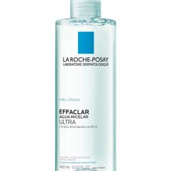 La Roche Posay - Agua Micelar ULTRA Effaclar Limpiador Facial Purificante 400ml 400 Ml