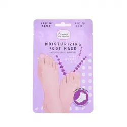 Le Mini Macaron Moisurizing Foot Mask Lavender, 16 ml