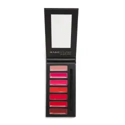 Magic Studio Velvet Kiss 7 Lip Color R Und. Paleta Labios