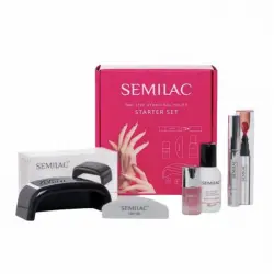 Semilac - Set de manicura semipermanente Semilac - ONE STEP
