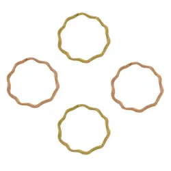 Set 4 Gomas Zig Zag