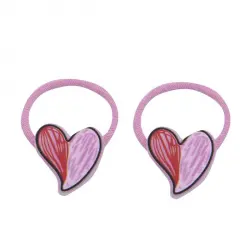 Set de 2 Gomas Funny Corazón