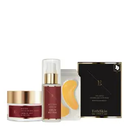 Trío de retinol + parches para ojos Set de tratamiento facial