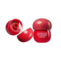 Trouble Maker - Mousse para labios y mejillas Little Pudding - Mimi Rose Pink