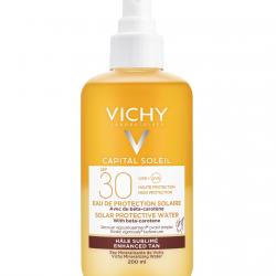 Vichy - Agua Solar Protectora Luminosidad SPF30 Capital Soleil 200 Ml