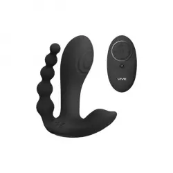 ¡37% DTO! Vive by Shots Kata Vibrador de Doble Penetración con Ondas de Pulso y Vibración 160 gr