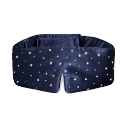 Antifaz de Seda Swarovski Crystals Drowsy
