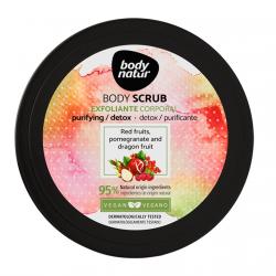 Body Natur - Exfoliante Corporal De Frutos Rojos, Granada Y Fruta Del Dragón