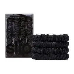 Coletero Fino De Seda Pura Vuelta A Lo Básico Slip negro