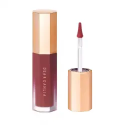 Dear Dahlia - Petal Touch Plumping Lip Velour Barras de labios 3.8 g Mauve Sunset