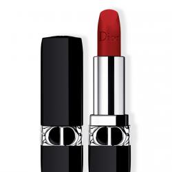 Dior - Barra De Labios Recargable Color Couture - 4 acabados: Satinado, Mate, Metalizado Y Aterciopelado - Tratamiento Floral - Confort Y Larga Duración