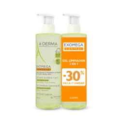 Exomega Gel Limpiador 2 en 1 Pieles Atópicas 500 ml