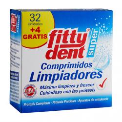 Fittydent - 32 Comprimidos Limpiadores