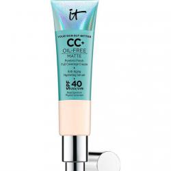 IT Cosmetics - Base De Maquillaje Antiedad Your Skin But Better CC+ Oil-Free Matte