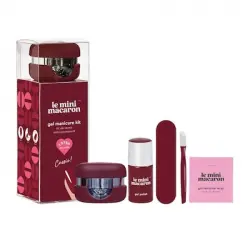 Le Mini Macaron Gel Manicure Kit Cassis, 125 gr