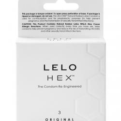 Lelo - Preservativos Hex Original 3 Uds.