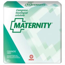 Maternity - Compresa Celulosa 25 Unidades
