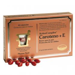 Pharma Nord - 60 Cápsulas Para La Piel ActiveComplex Caroteno + E