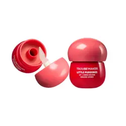 Trouble Maker - Mousse para labios y mejillas Little Pudding - Kimmi Coral Pink